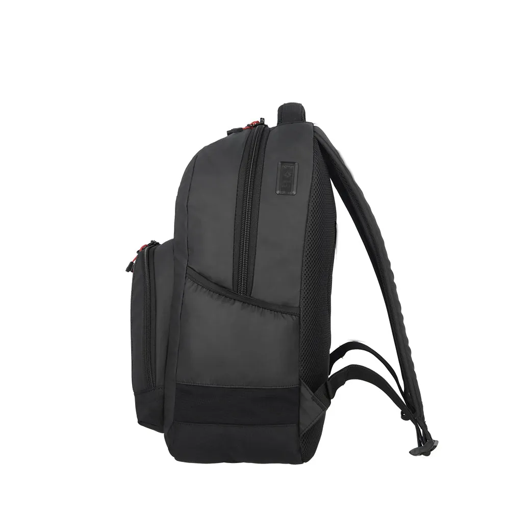 Morral para laptop Acceleration Bravo negro 17''