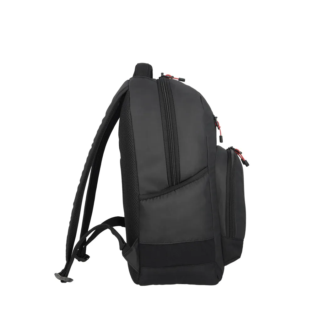 Morral para laptop Acceleration Bravo negro 17''