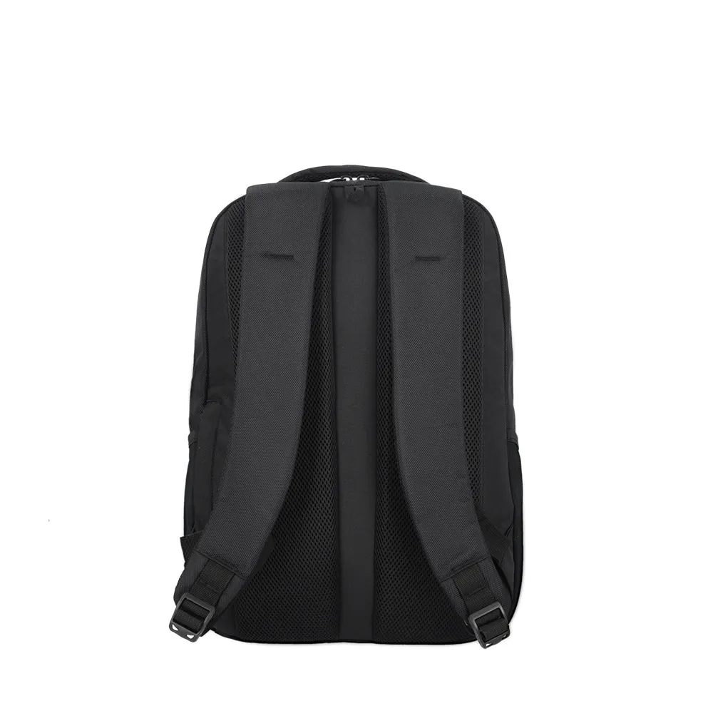 Morral para laptop hombre Acceleration Titan negro/rojo 17
