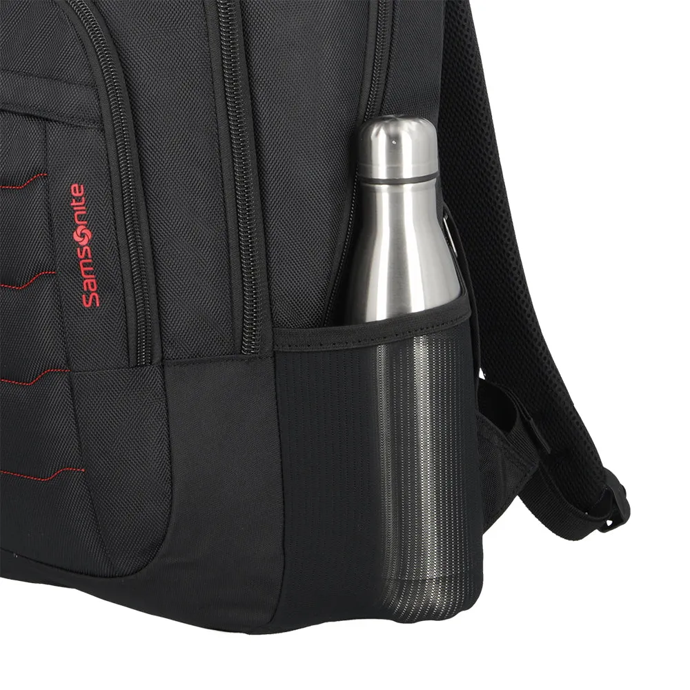 Morral para laptop hombre Acceleration Titan negro/rojo 17
