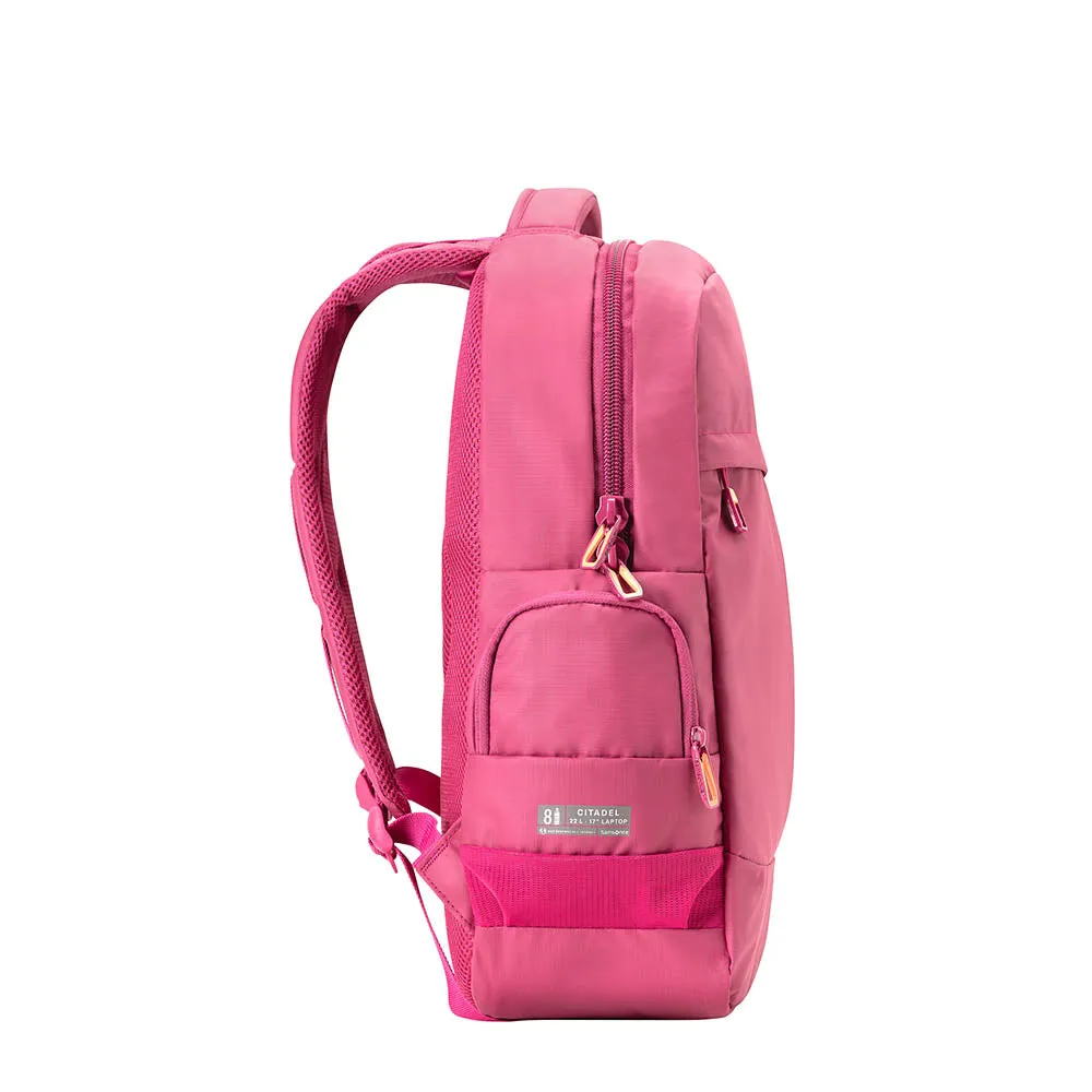 Morral para laptop Ignition Citadel rosada 17