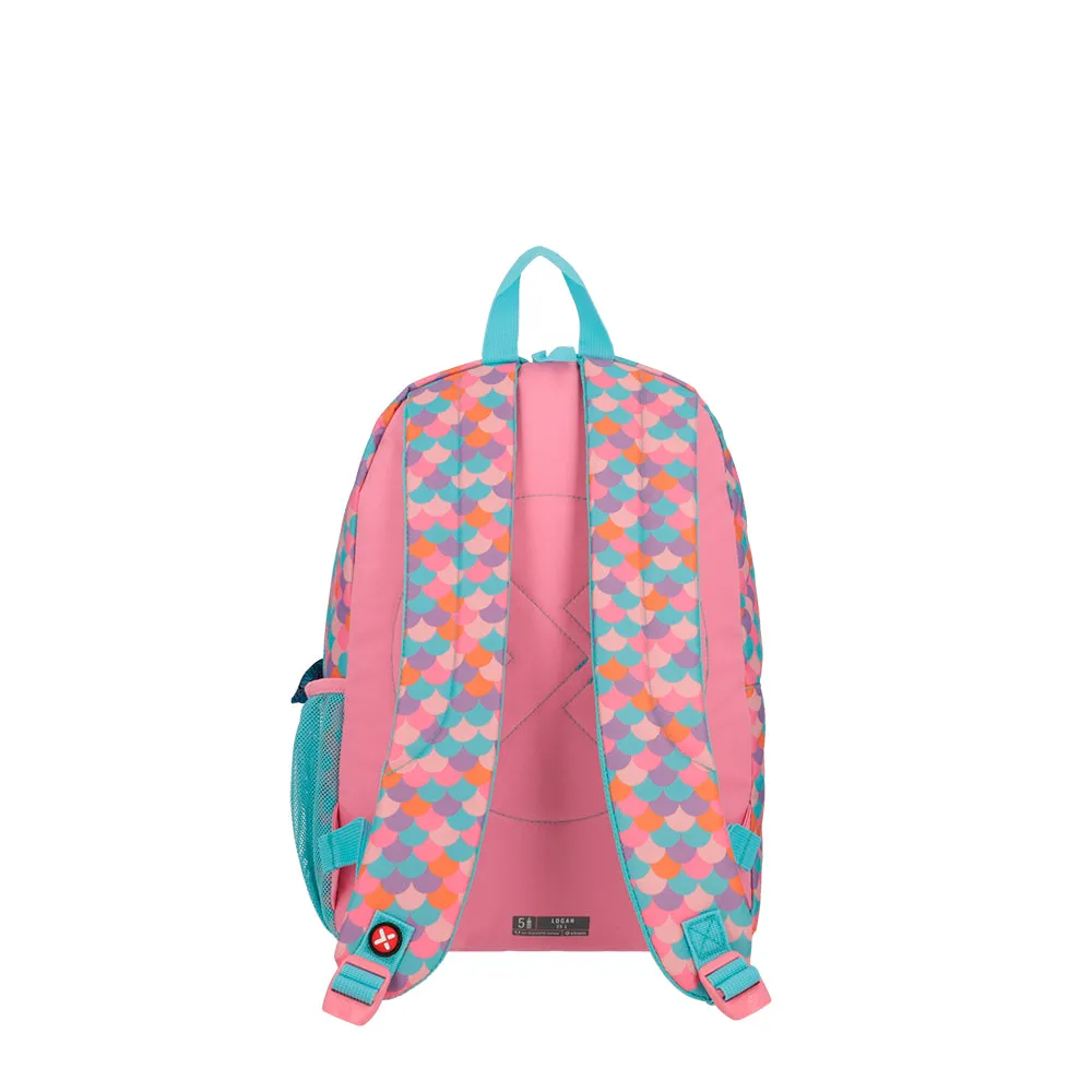 Morral para nias Logan rosada