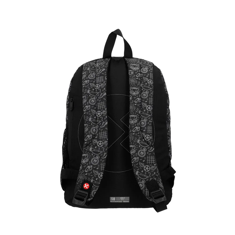 Morral para nios Bolt negra