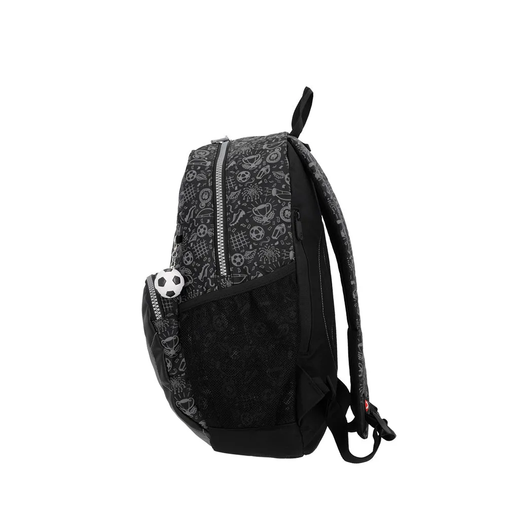 Morral para nios Bolt negra