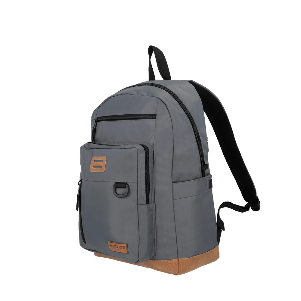 Morral para notebook 16 de hombre New Jersey gris