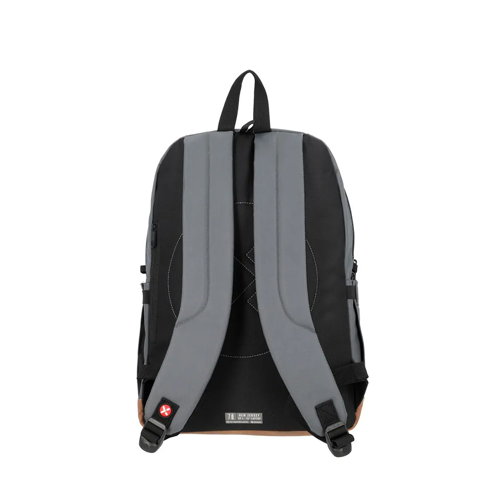 Morral para notebook 16 de hombre New Jersey gris