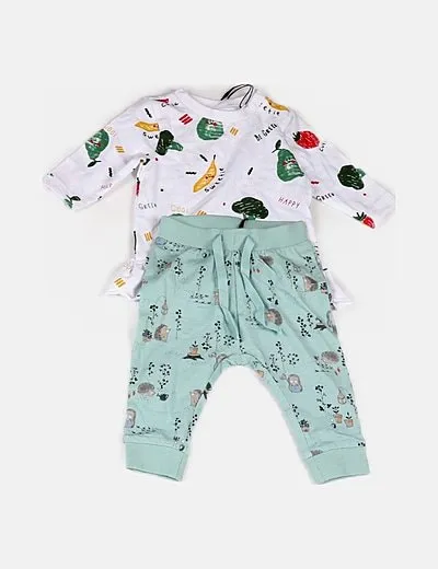 Name it Conjunto camiseta y pantalón estampados