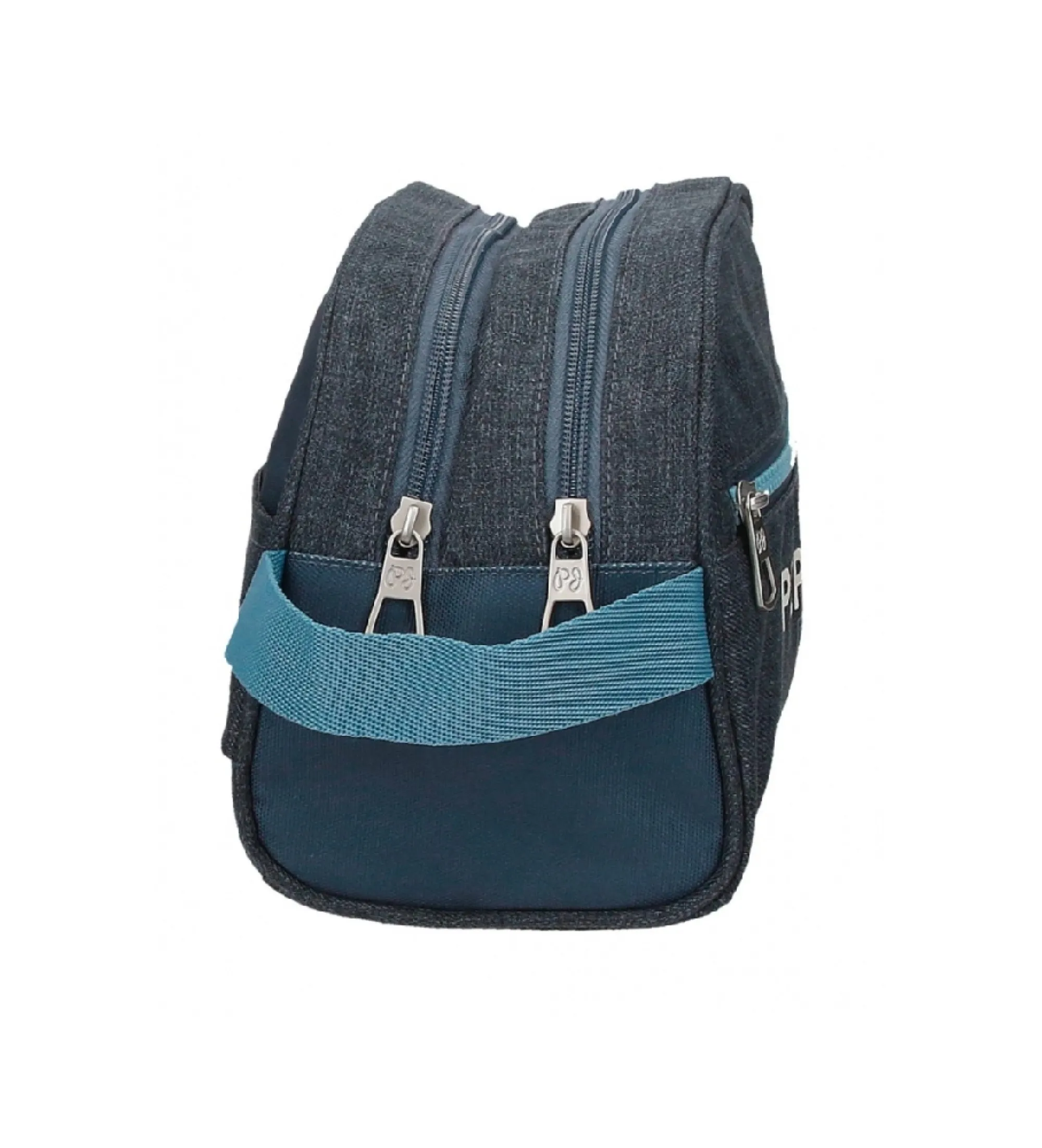 Neceser Pepe Jeans Edmon dos compartimentos adaptable marino