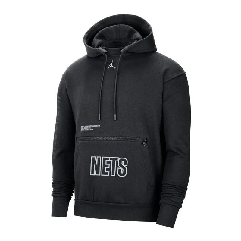 NETS JORDAN FLEECE PULLOVER STATEMENT HOODIE (JUNIOR)