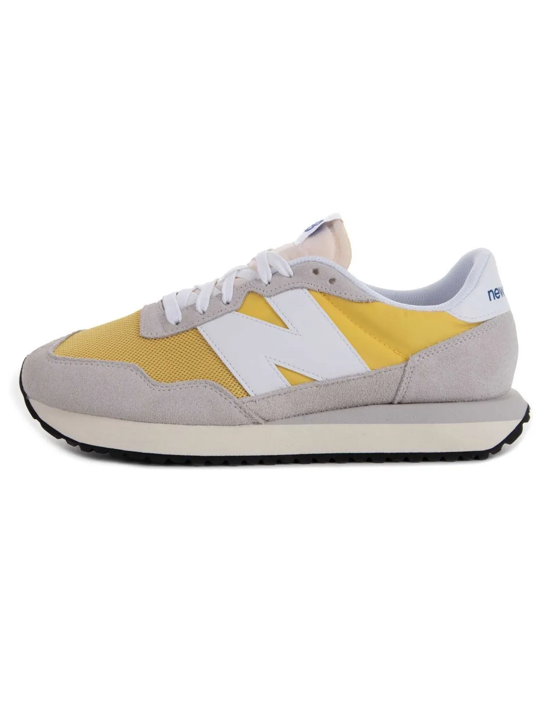 NEW BALANCE  ZAPATILLAS GRIS Y AMARILLO MS 237 VA HOMBRE