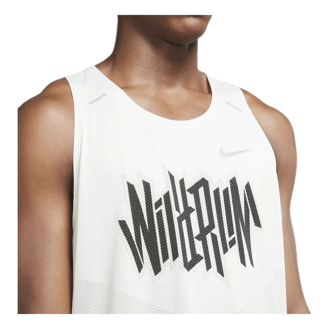 NIKE DRIFIT RISE 365 WILD RUN TANK GREY