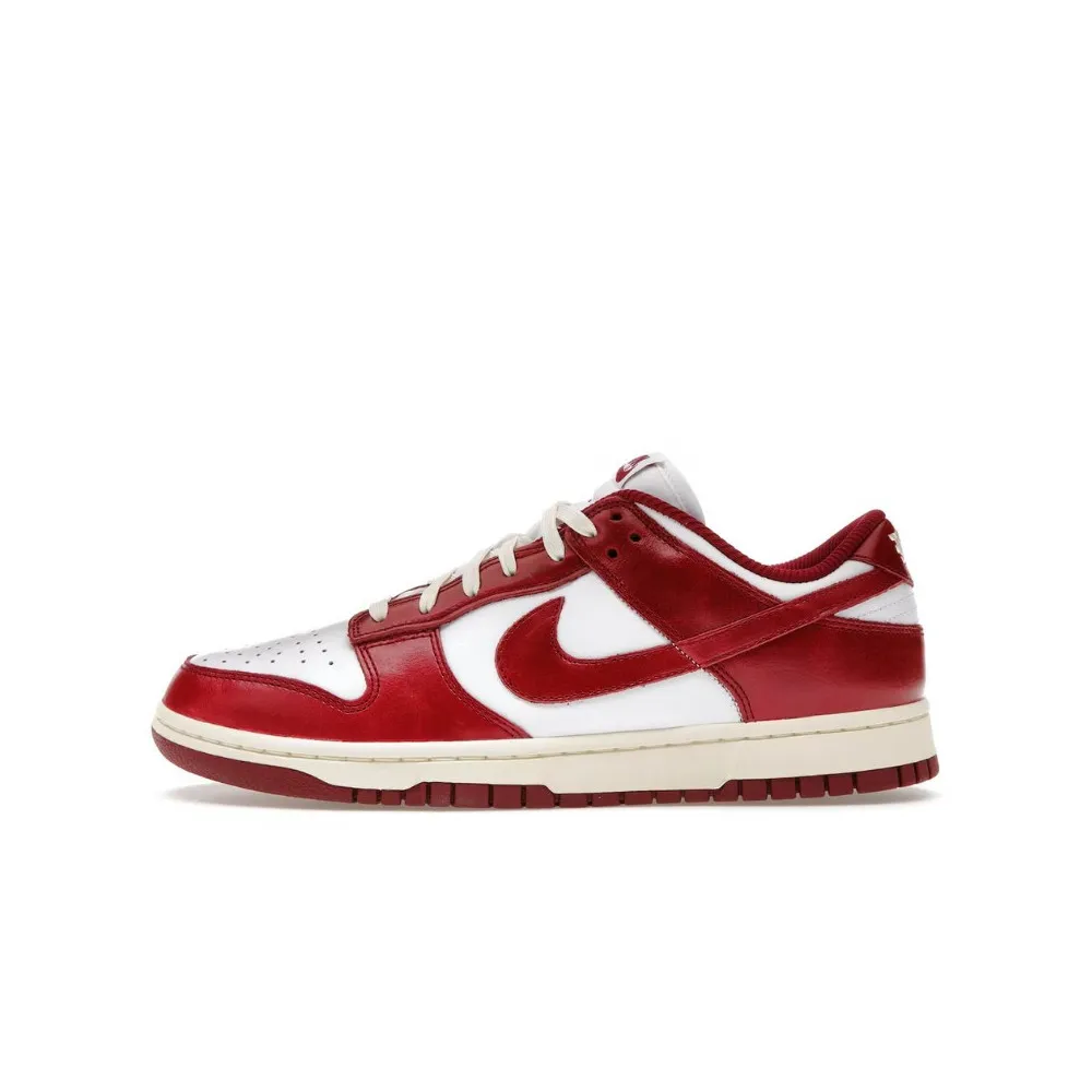 Nike Dunk Low PRM Vintage Team Red