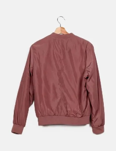 NoName Chaqueta bomber rosa