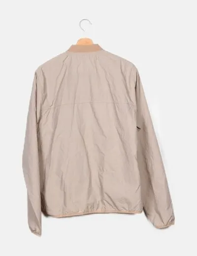 ONLY & SONS Chaqueta bomber beige