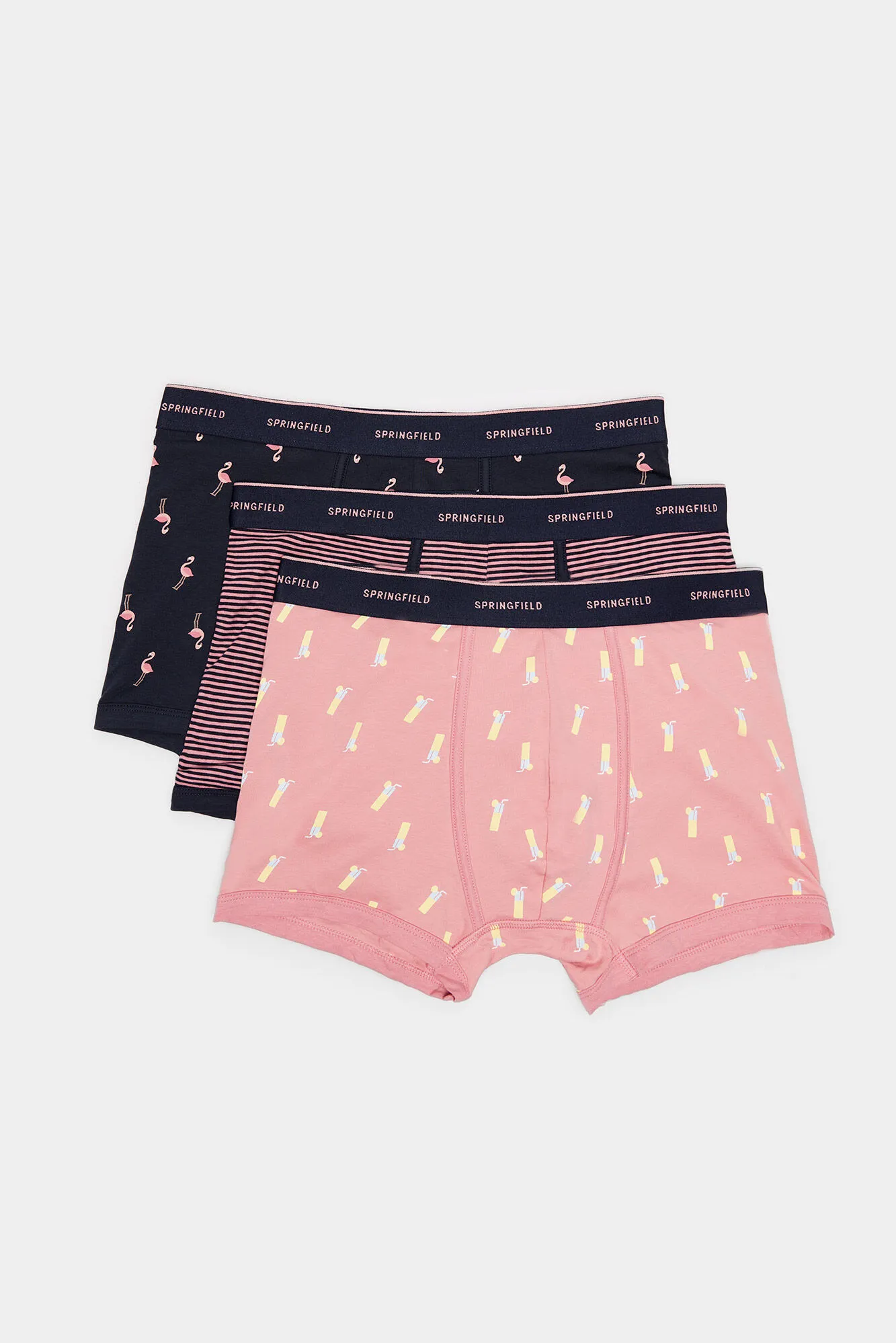 Pack 3 boxers estampados