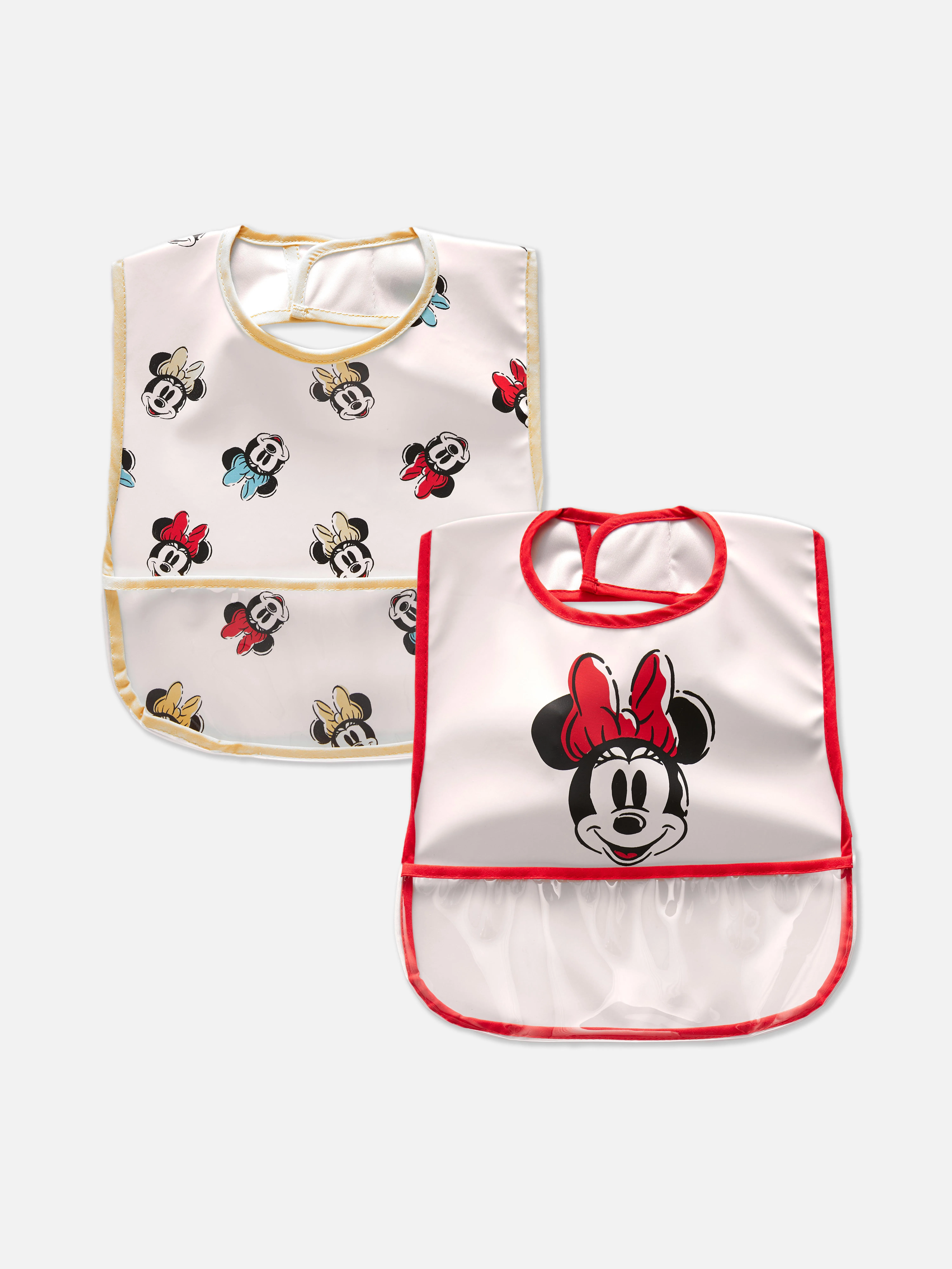 Pack de 2 baberos de Minnie Mouse de Disney