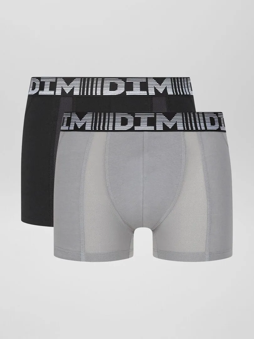 PACK DE 2 BOXERS 'DIM'  NEGRO