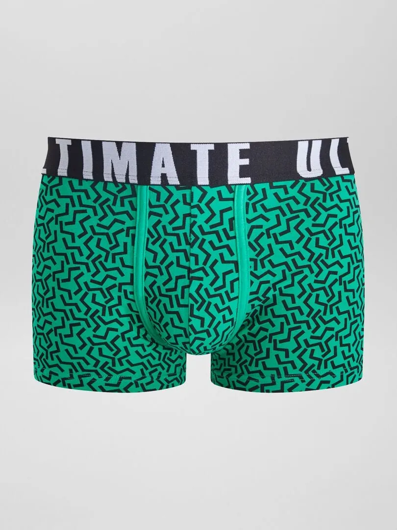 PACK DE 3 BOXERS DE FANTASíA  NEGRO