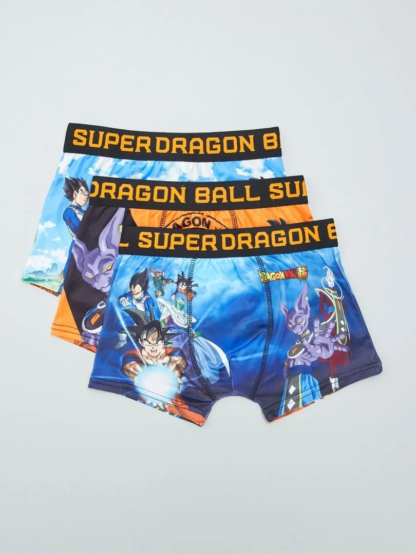 PACK DE 3 BOXERS 'DRAGON BALL Z'  AMARILLO