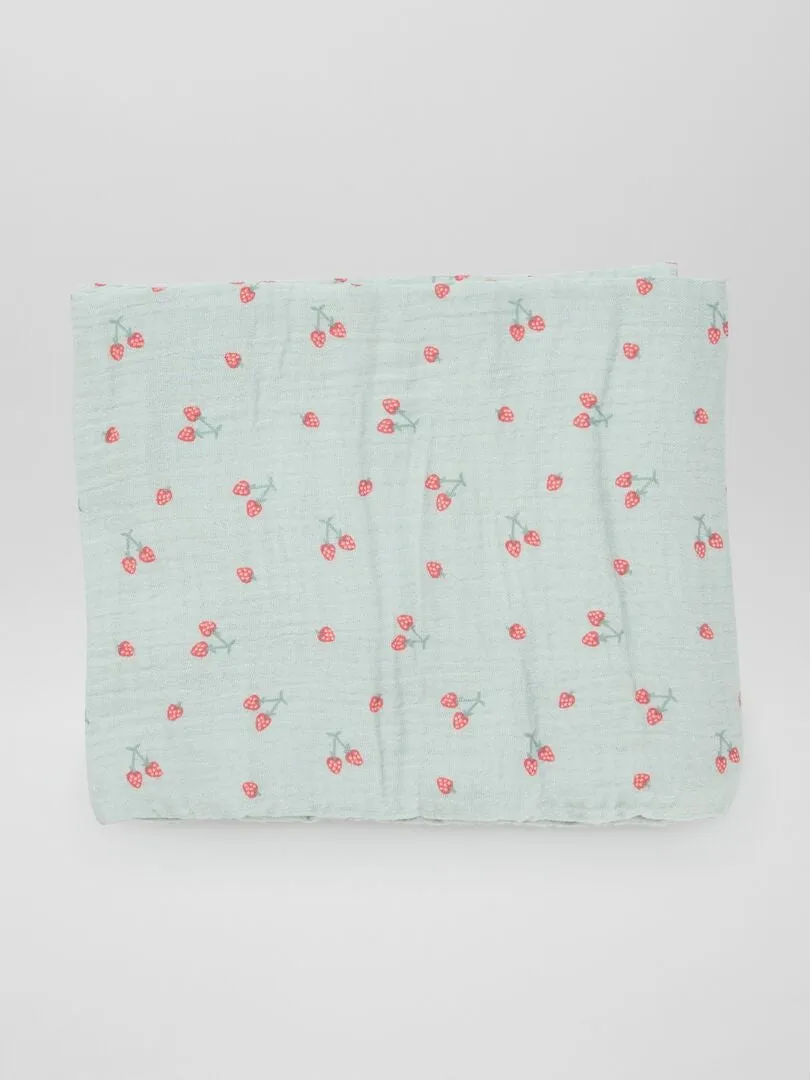 PACK DE 3 MUSELINAS PARA BEBé  AZUL