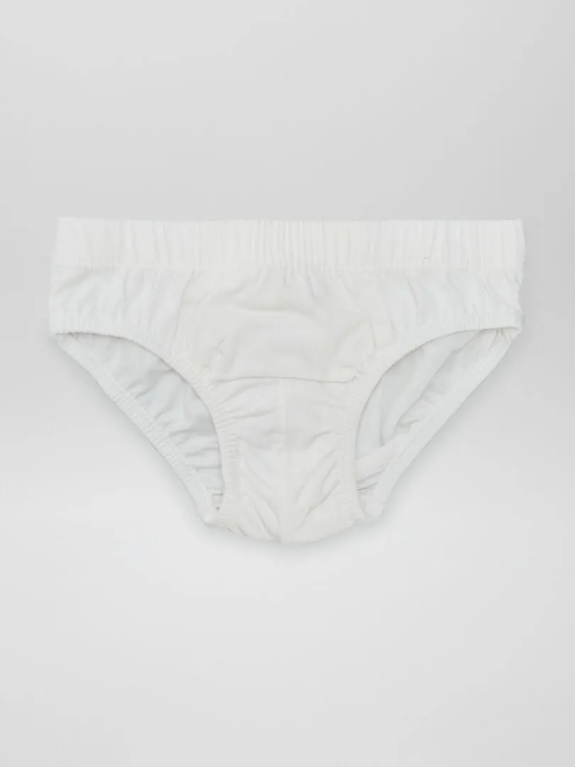 PACK DE 7 SLIPS ESTAMPADOS  AZUL