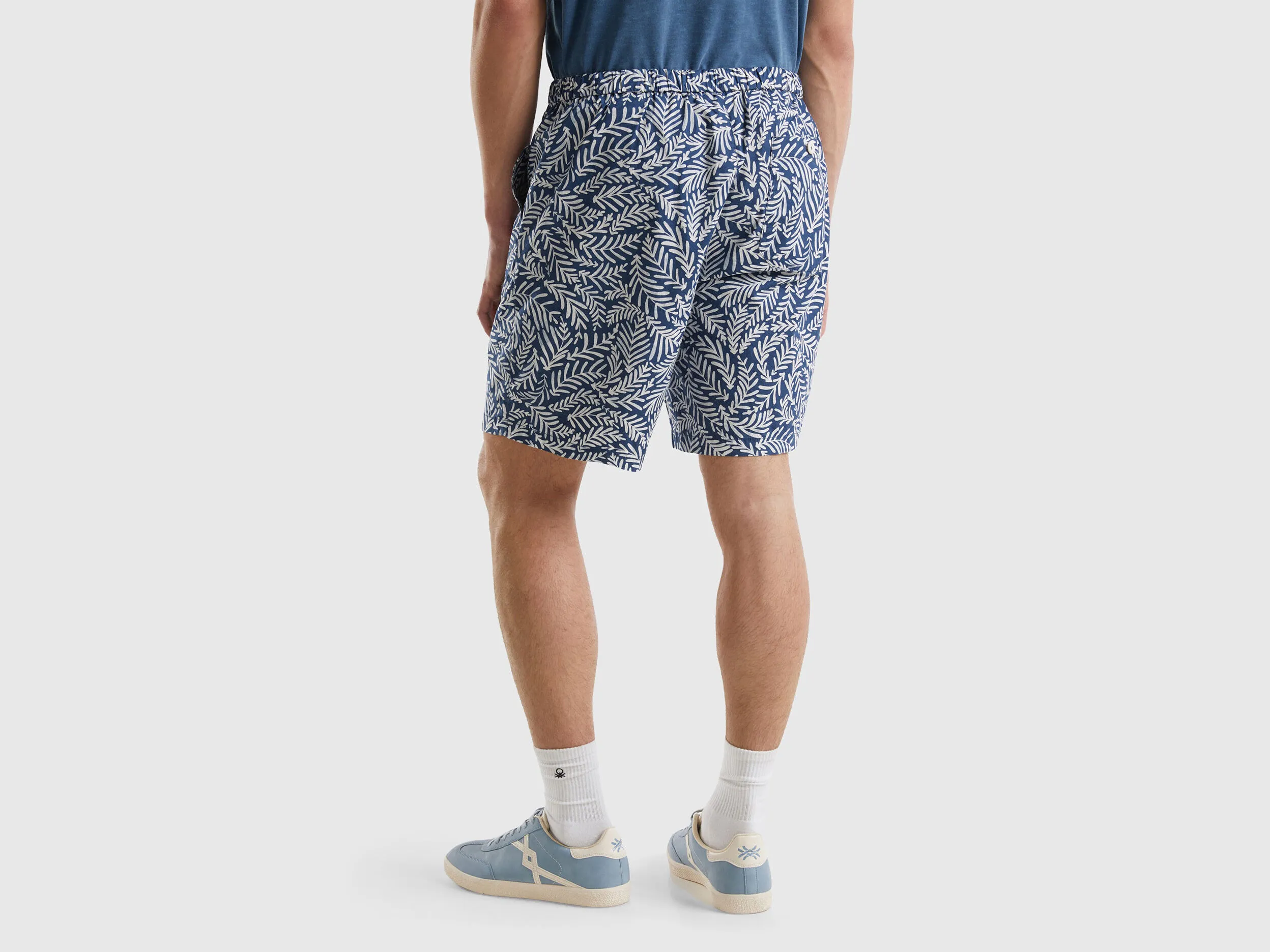 Pantalón corto estampado