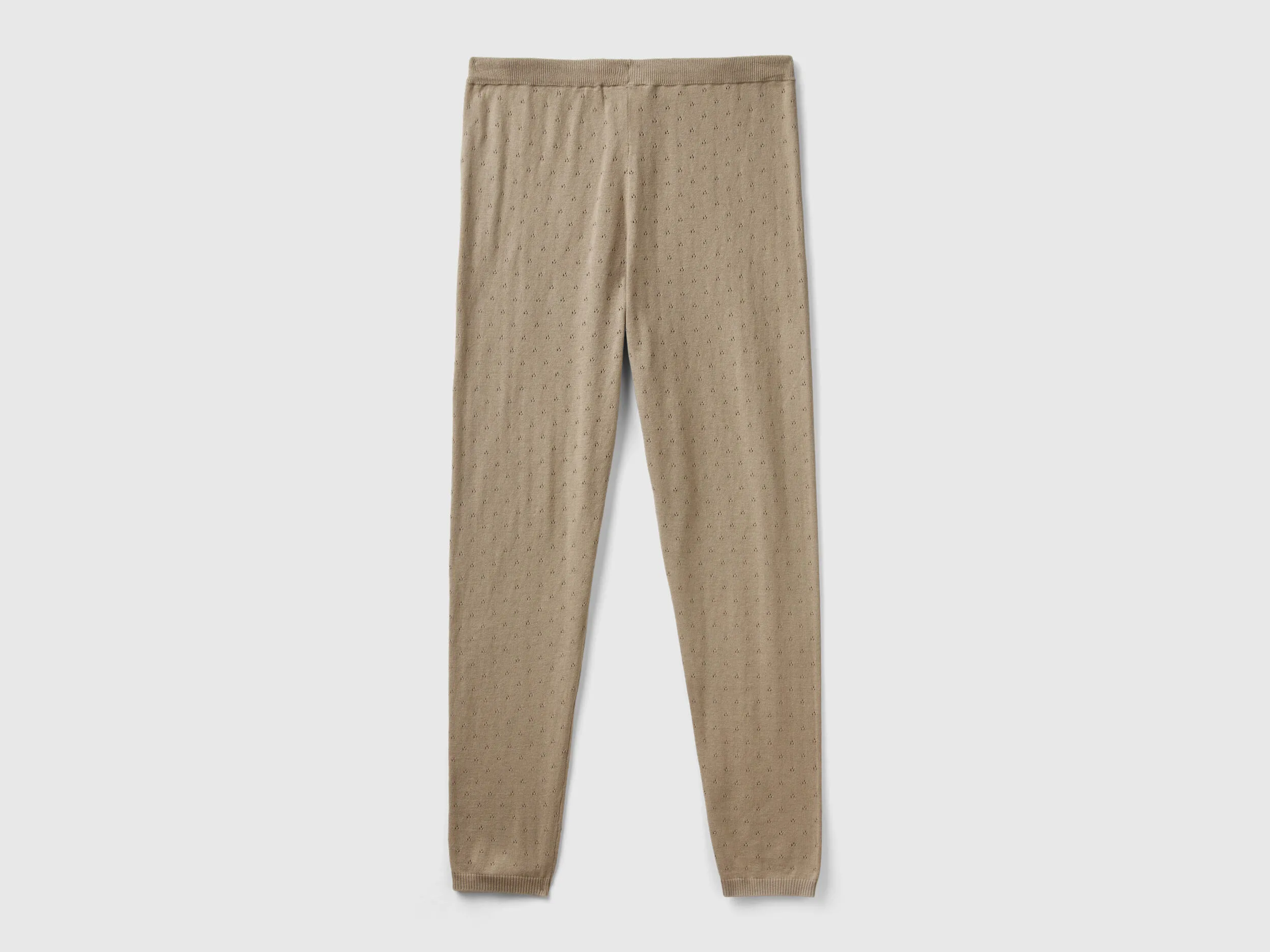 Pantalón de punto con cordón de ajuste
