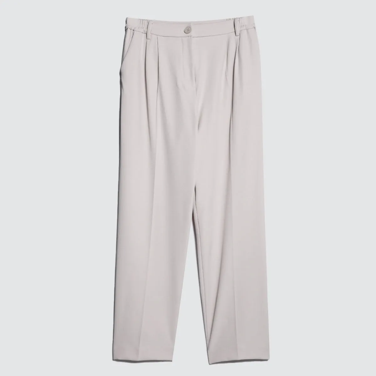 Pantalón Fluido con Prenses