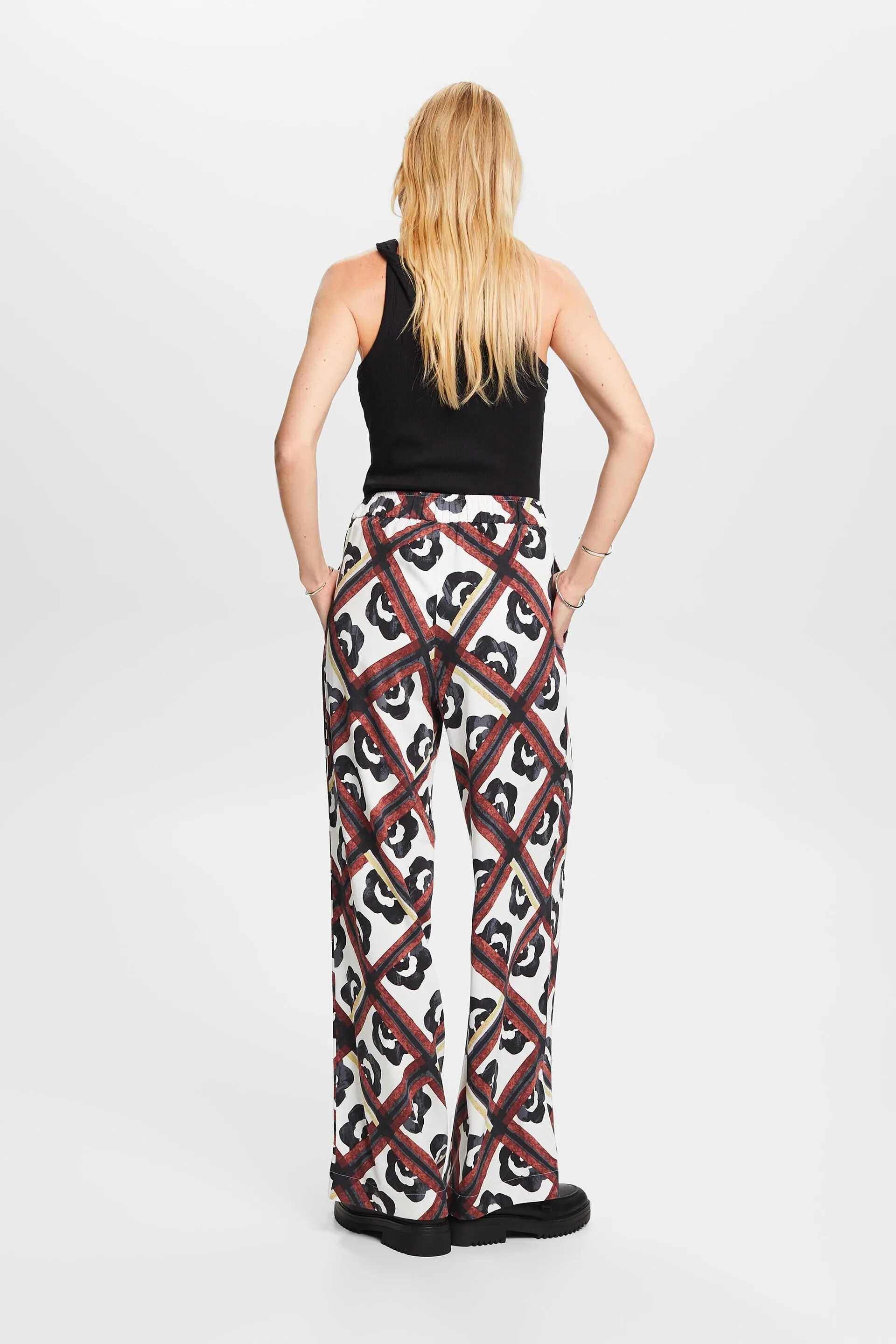 Pantalones estampados, LENZING™ ECOVERO™