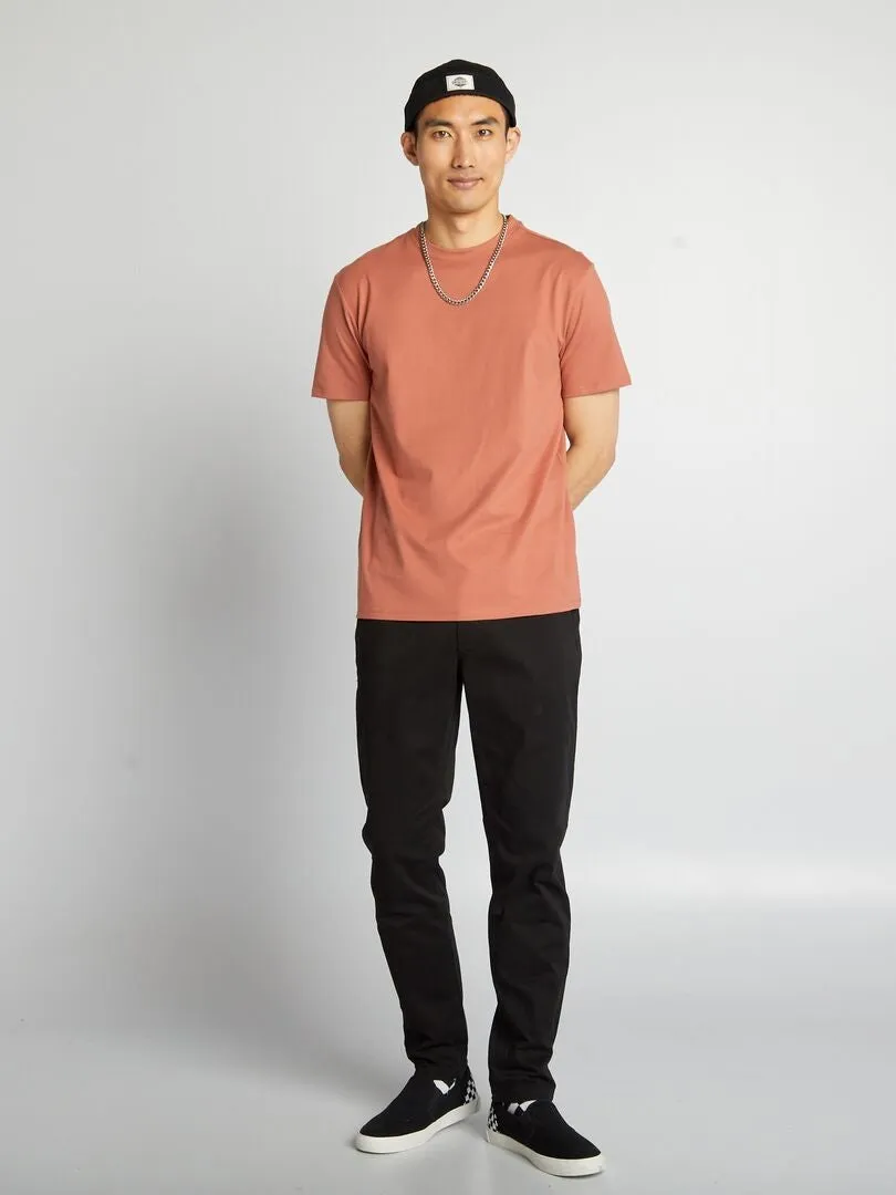 PANTALóN CHINO SLIM L30  NEGRO