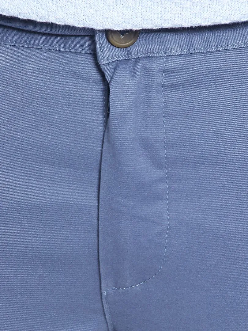 PANTALóN CHINO SLIM L34  AZUL
