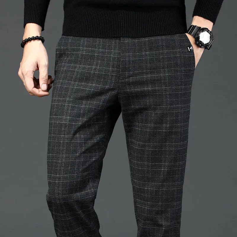 Pantalón Clásico (Spandex) Para Hombre