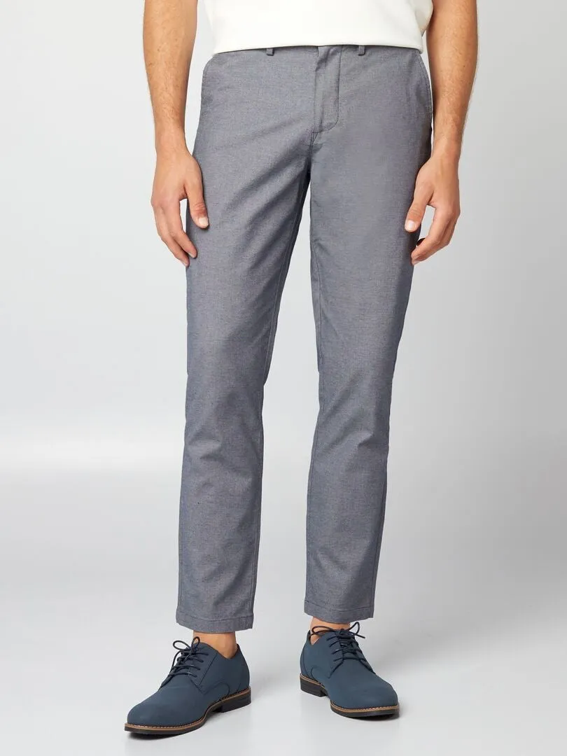 PANTALóN DE TRAJE  AZUL