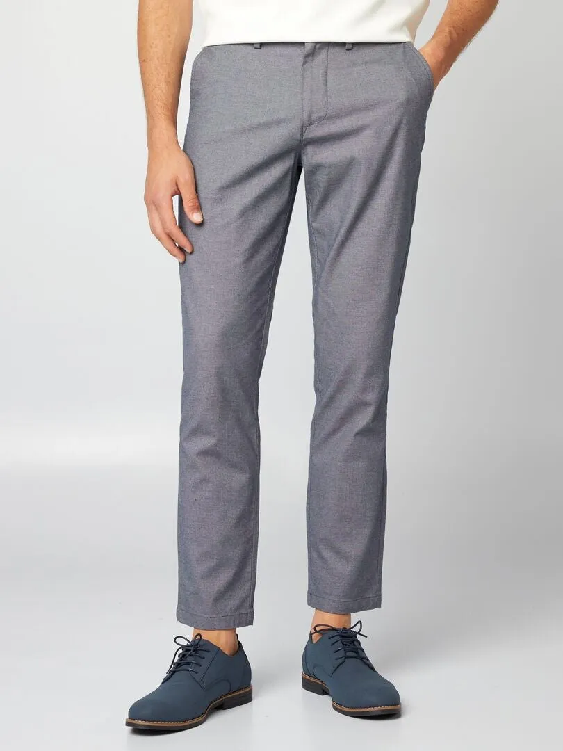 PANTALóN DE TRAJE  AZUL