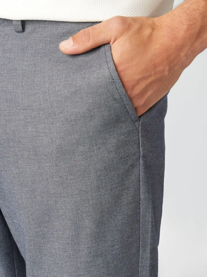 PANTALóN DE TRAJE  AZUL