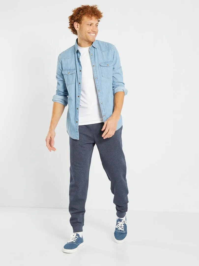 PANTALóN JOGGING DE CHáNDAL  AZUL