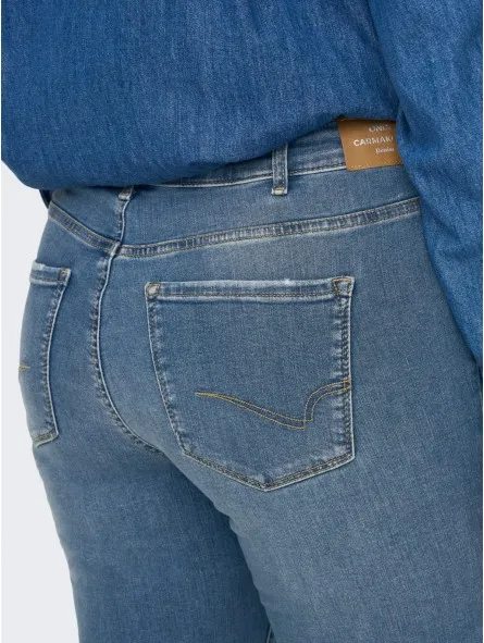 Pantalón vaquero corte recto, Only Carmakoma