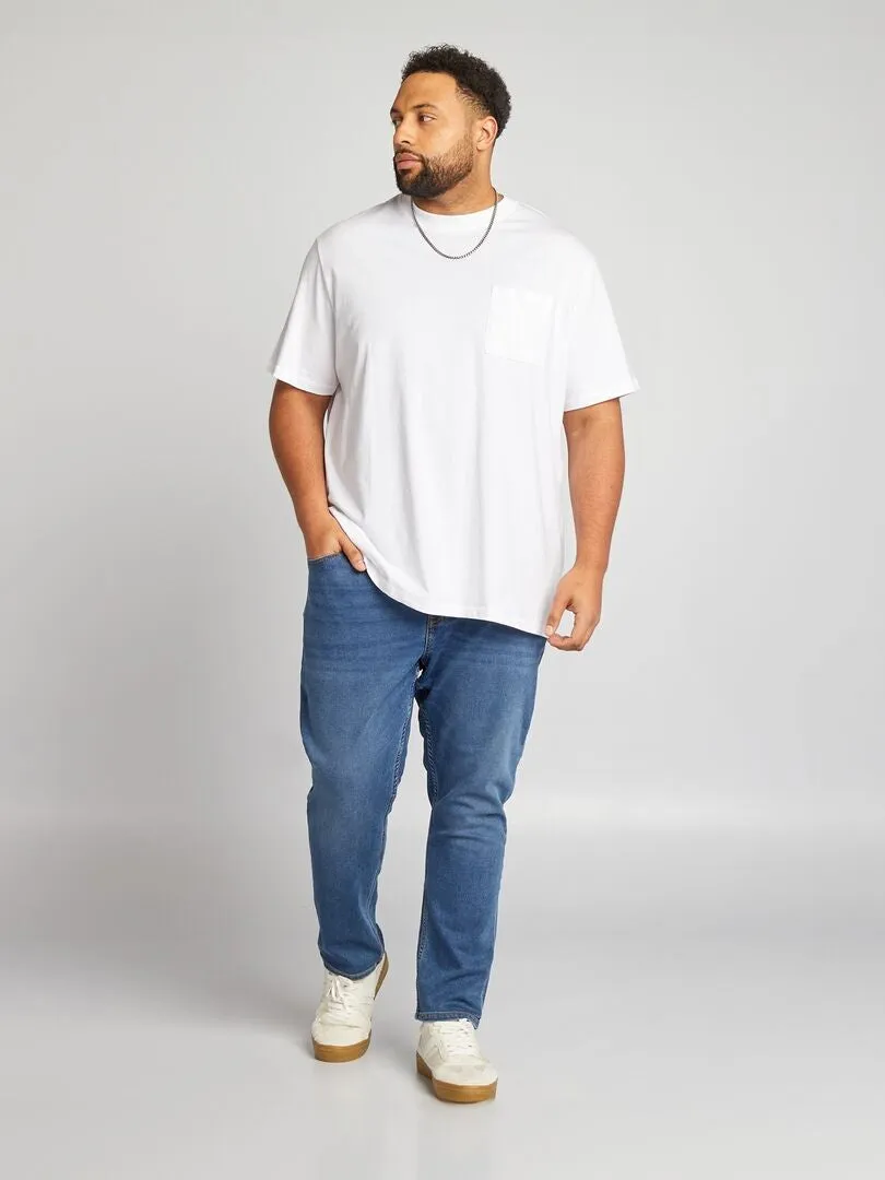PANTALóN VAQUERO SLIM FIT  AZUL