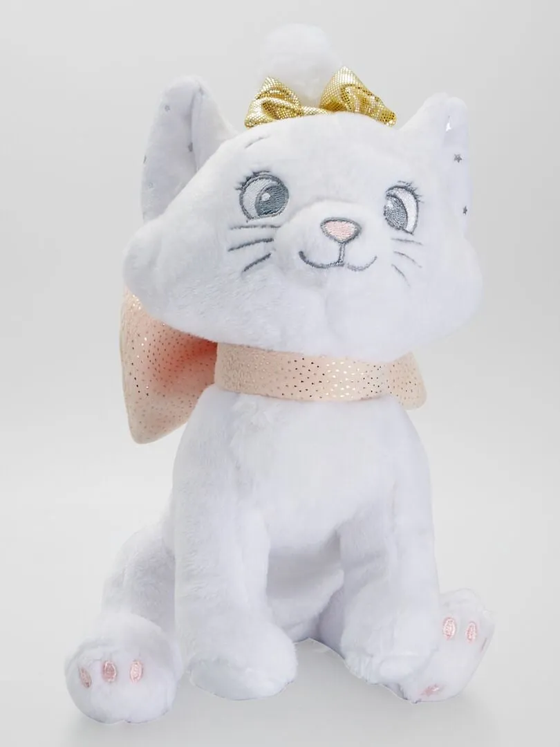 PELUCHE 'MARIE' DE 'LOS ARISTOGATOS'  BLANCO