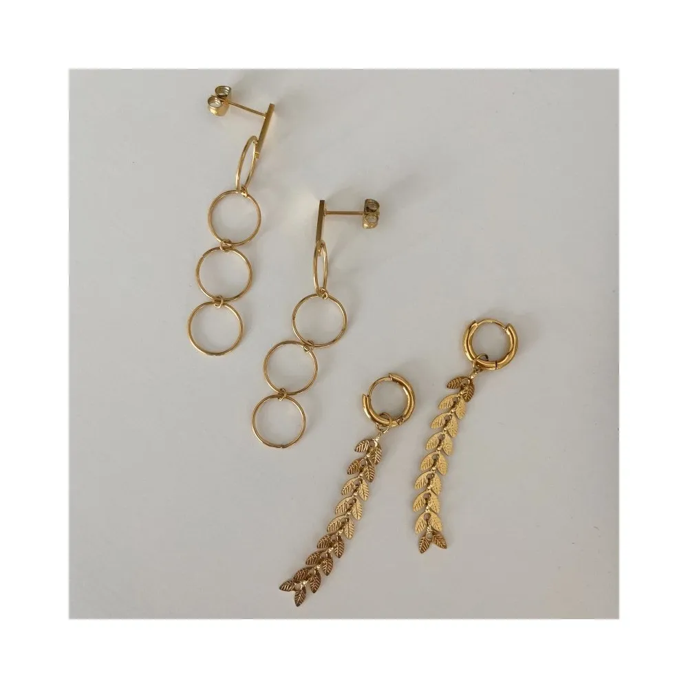 Pendientes Bronte Oro (PAR)