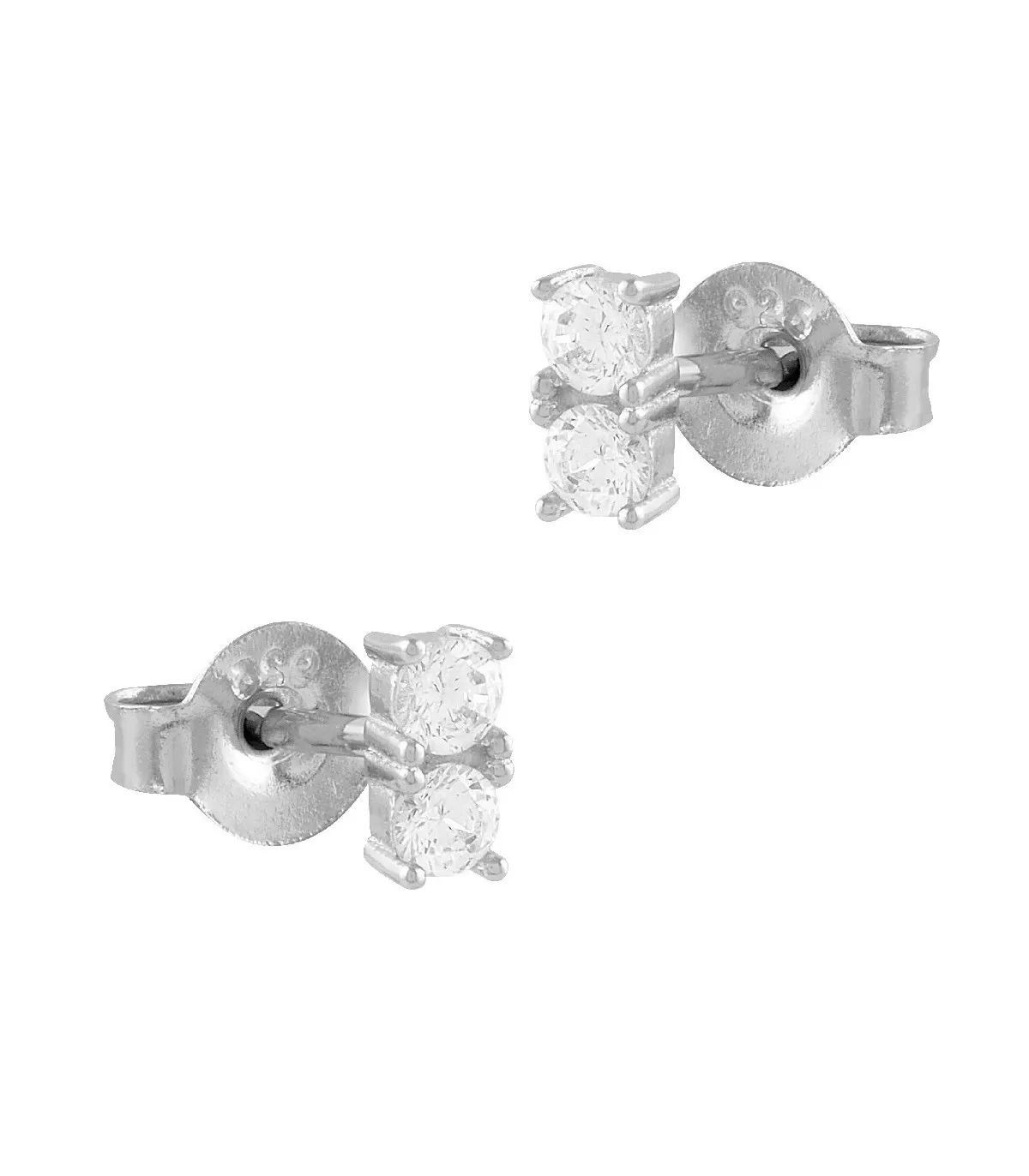 PENDIENTES ITEMPORALITY DOS CIRCONITAS PLATA  SEA101242UU