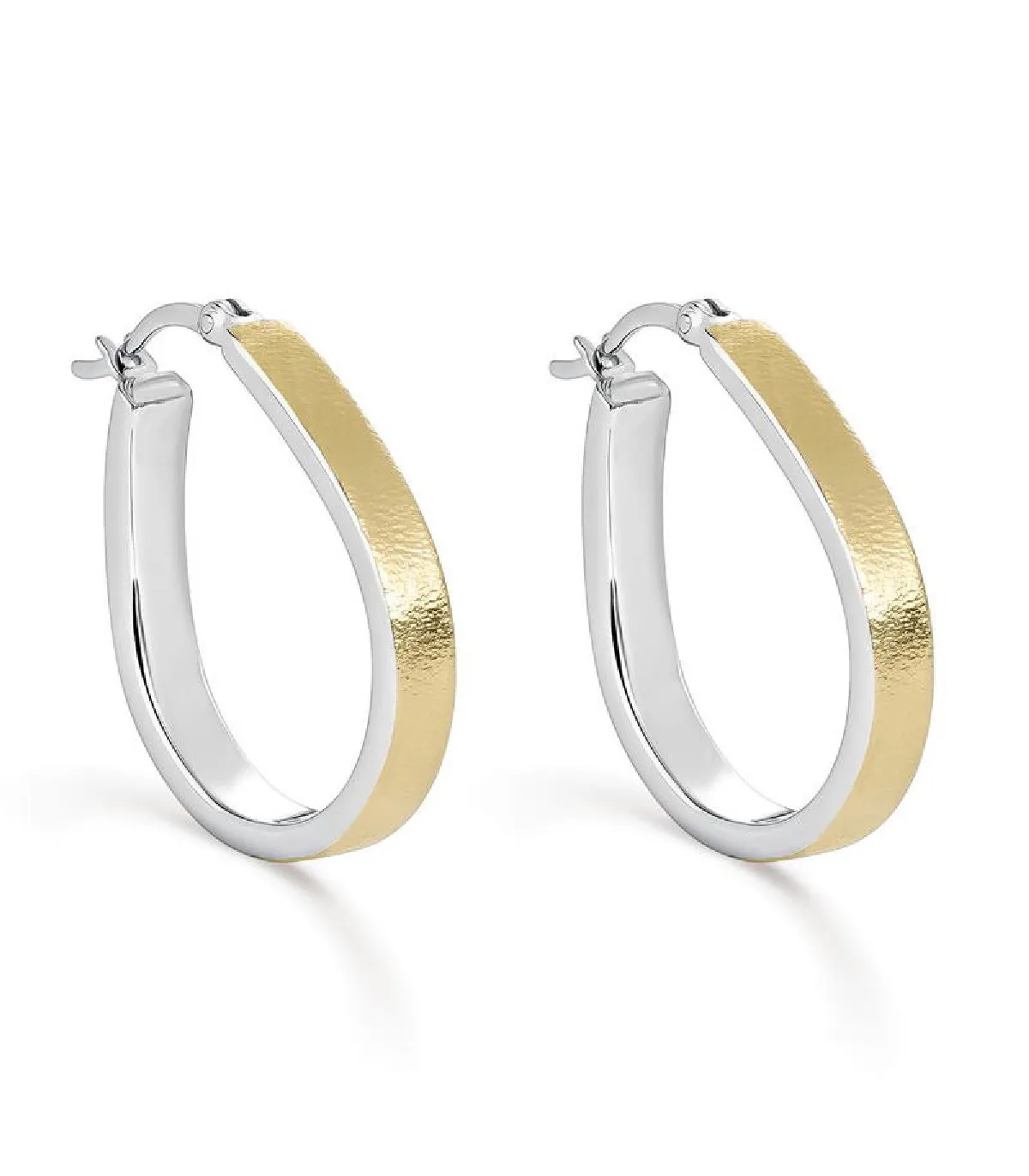 PENDIENTES ITEMPORALITY GOTA PLATA BAñO BICOLOR DORADO  SEA400370UU