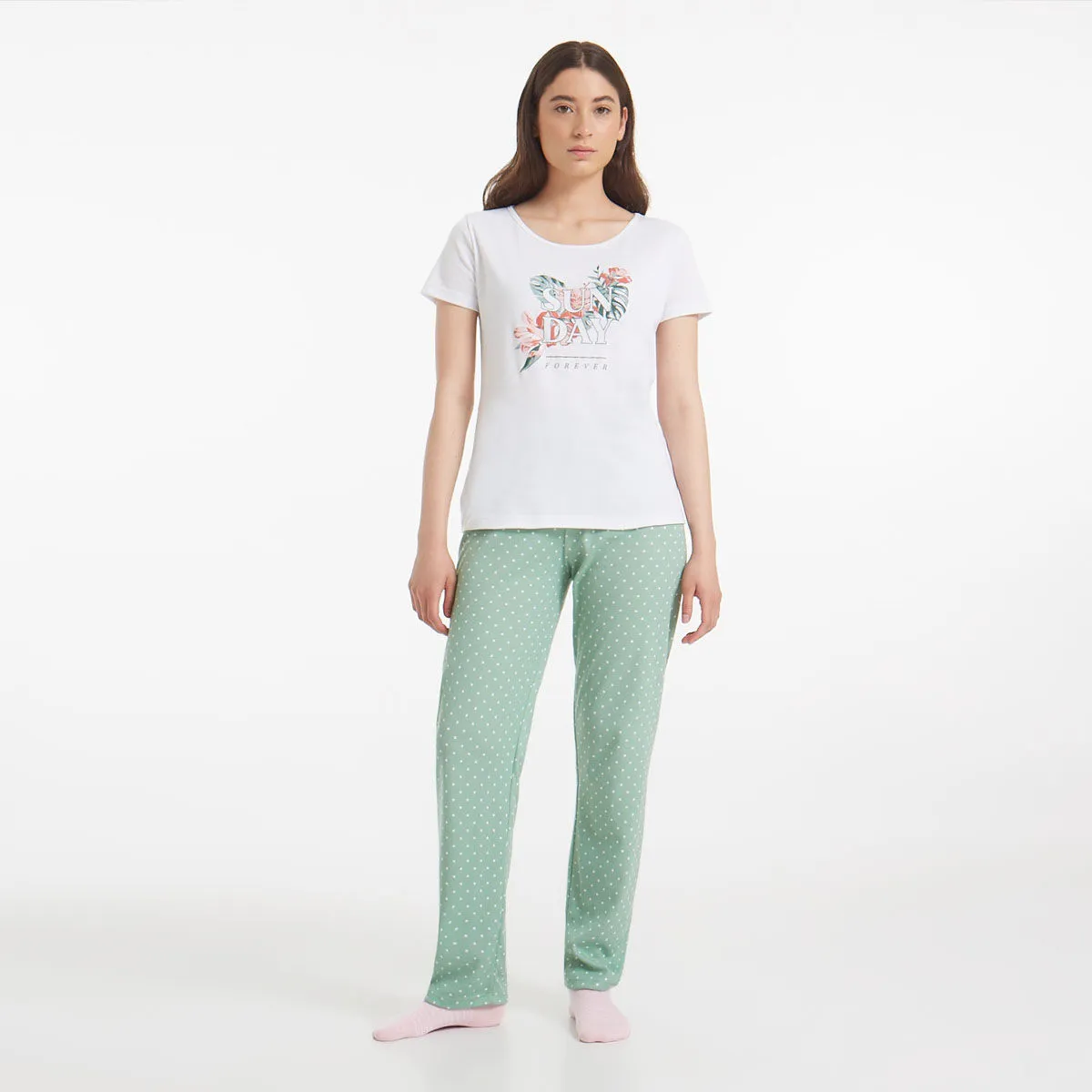 Pijama Para Mujer Floral