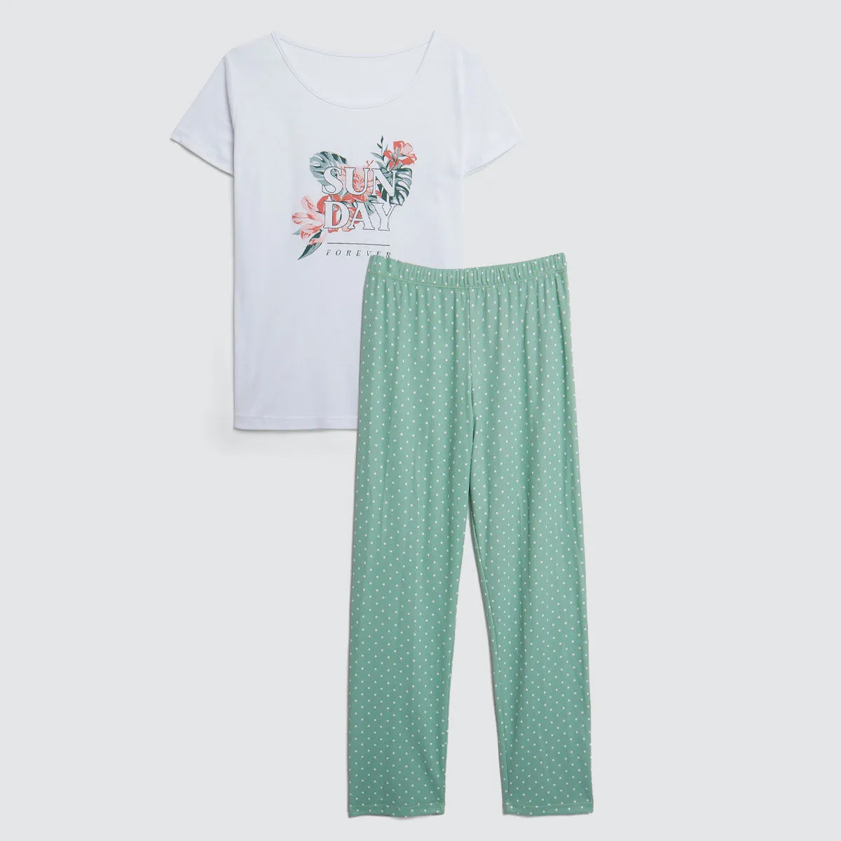 Pijama Para Mujer Floral
