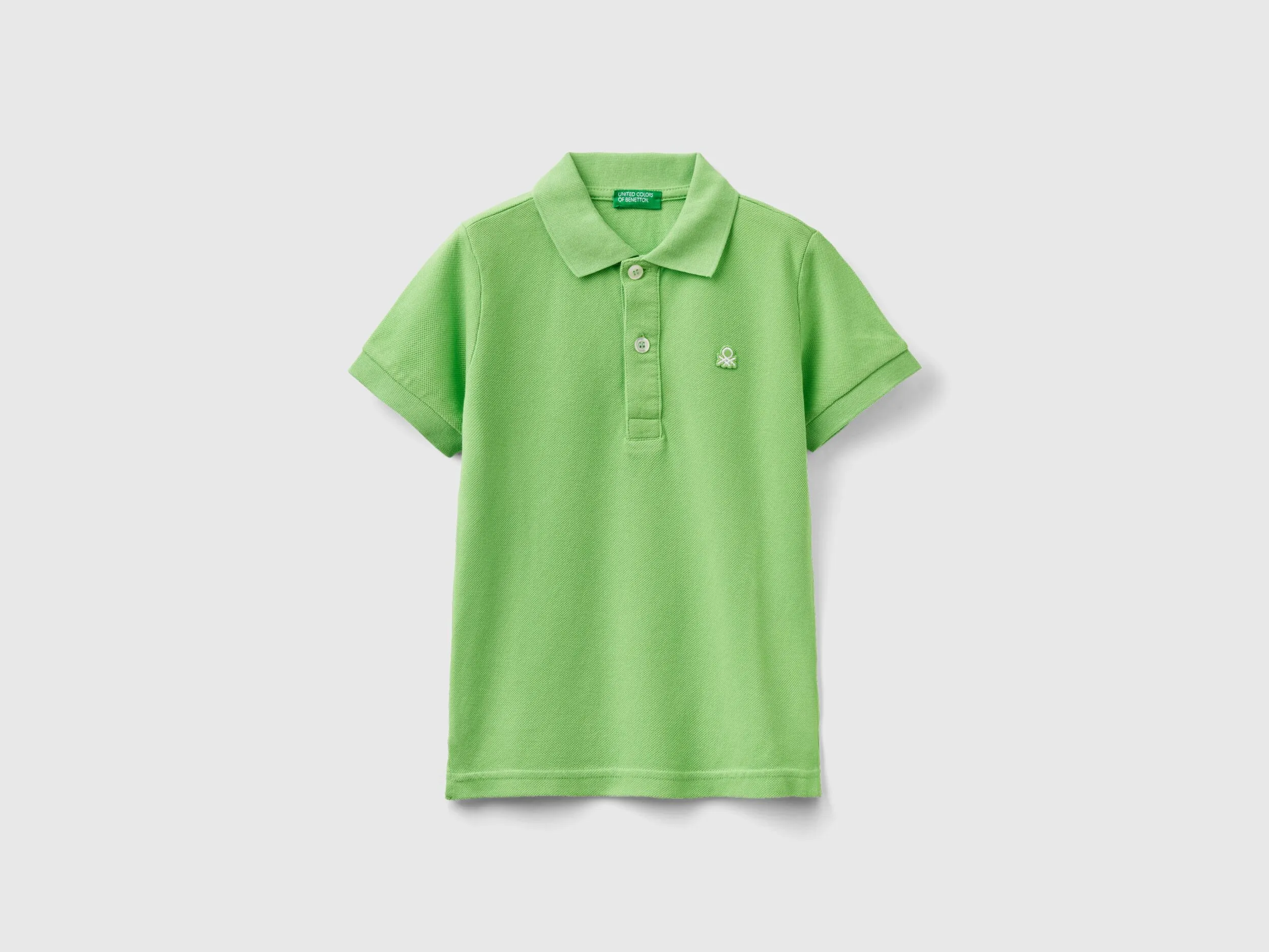 Polo de manga corta de algodón orgánico