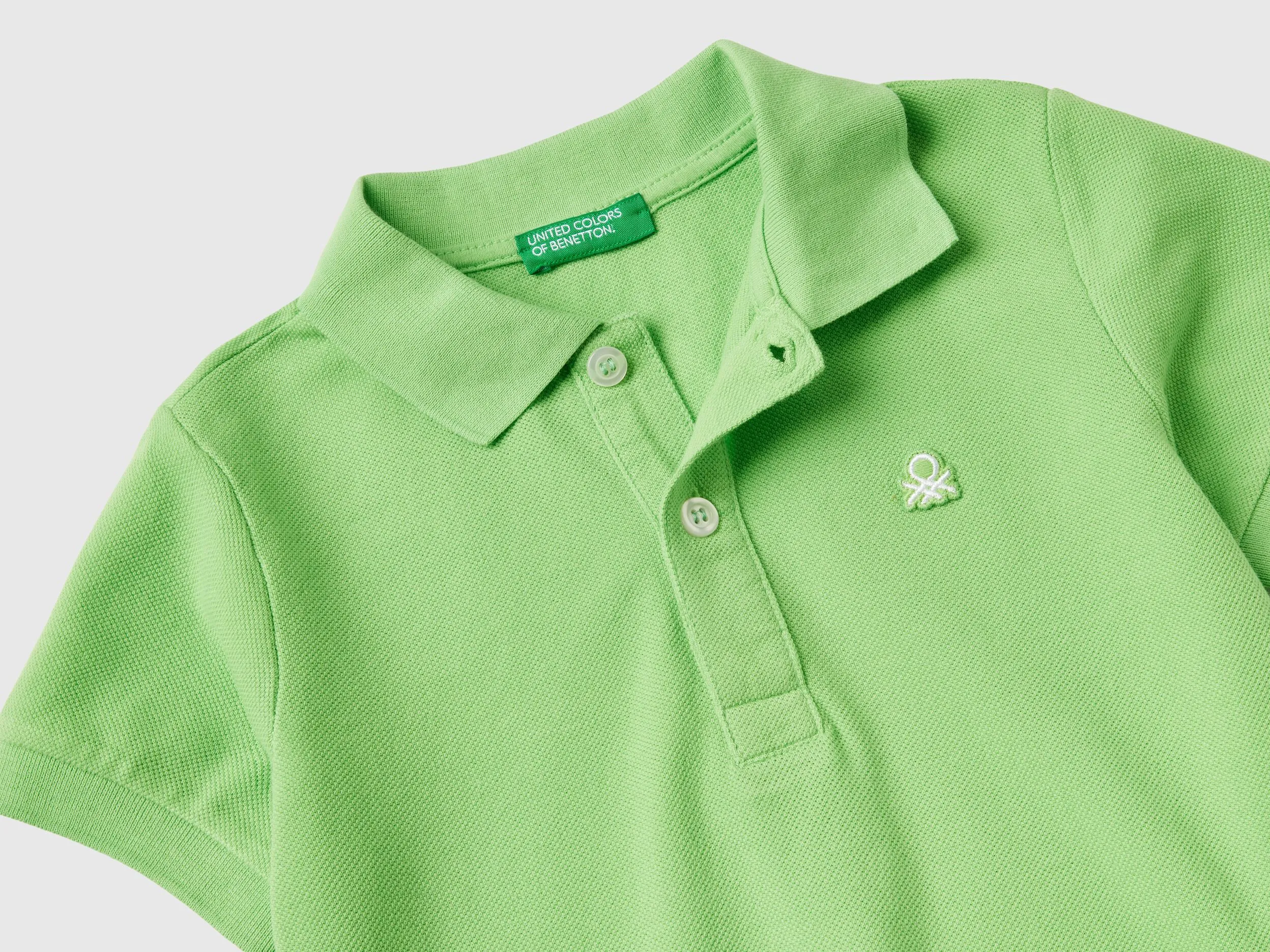 Polo de manga corta de algodón orgánico