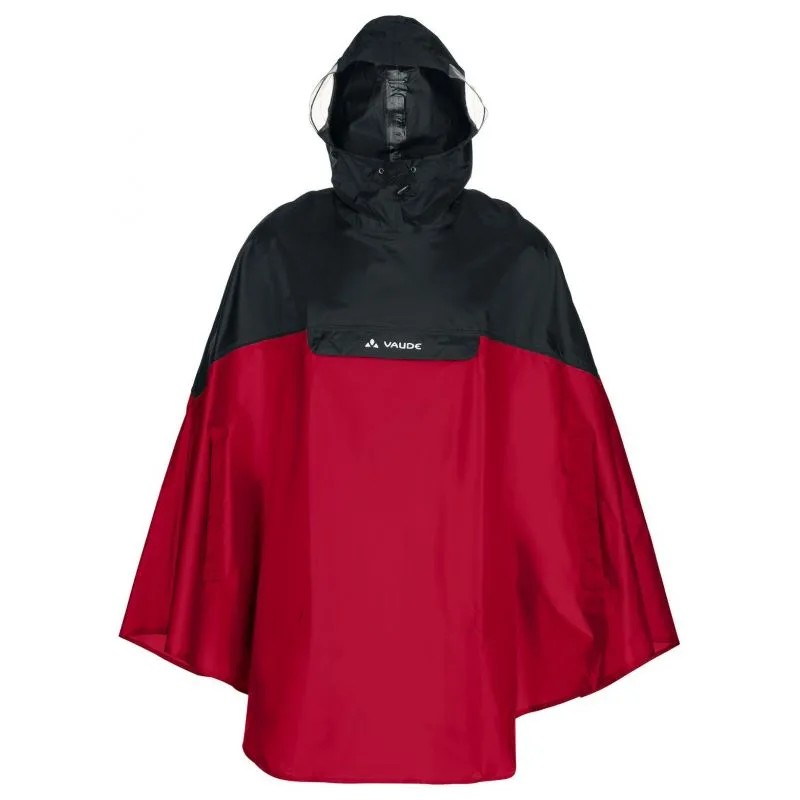 Poncho de lluvia Vaude Covero Poncho II (Indian Red)