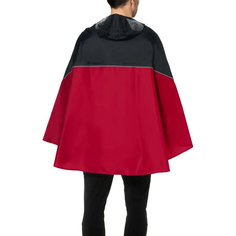 Poncho de lluvia Vaude Covero Poncho II (Indian Red)