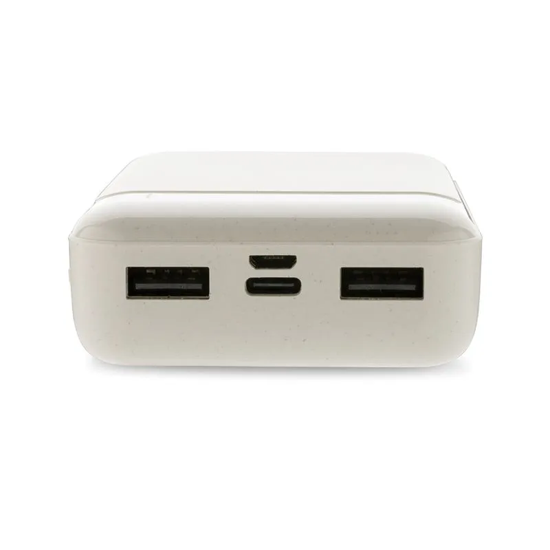 Power bank de plástico reciclado RCS de 10.000 mAh