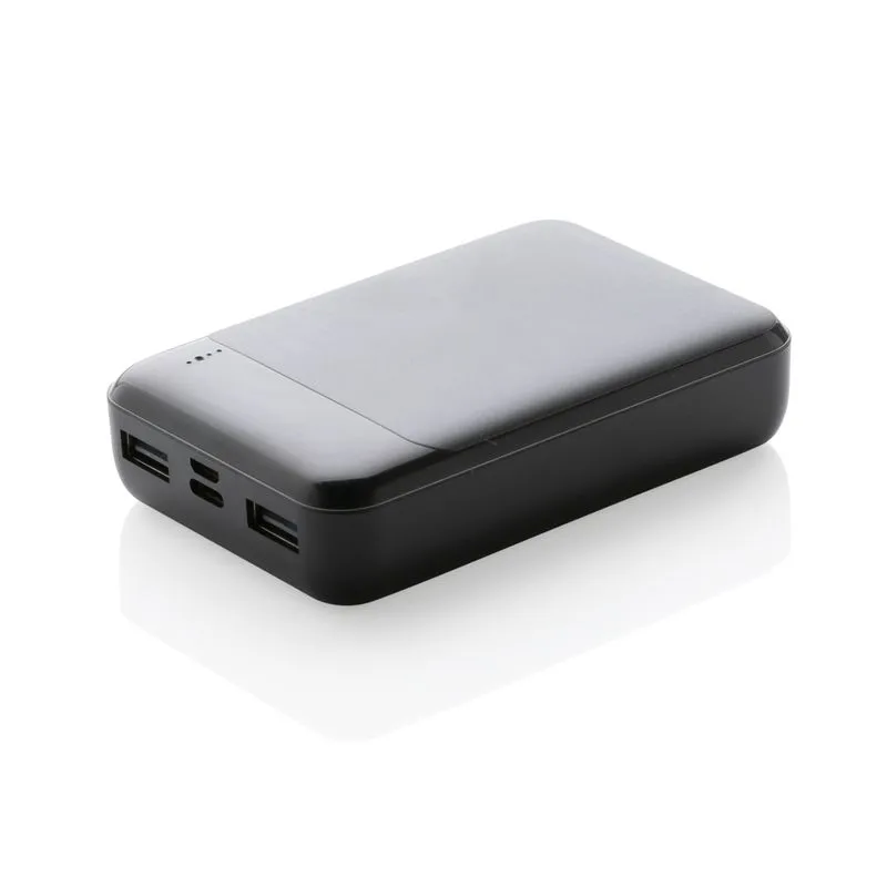Power bank de plástico reciclado RCS de 10.000 mAh